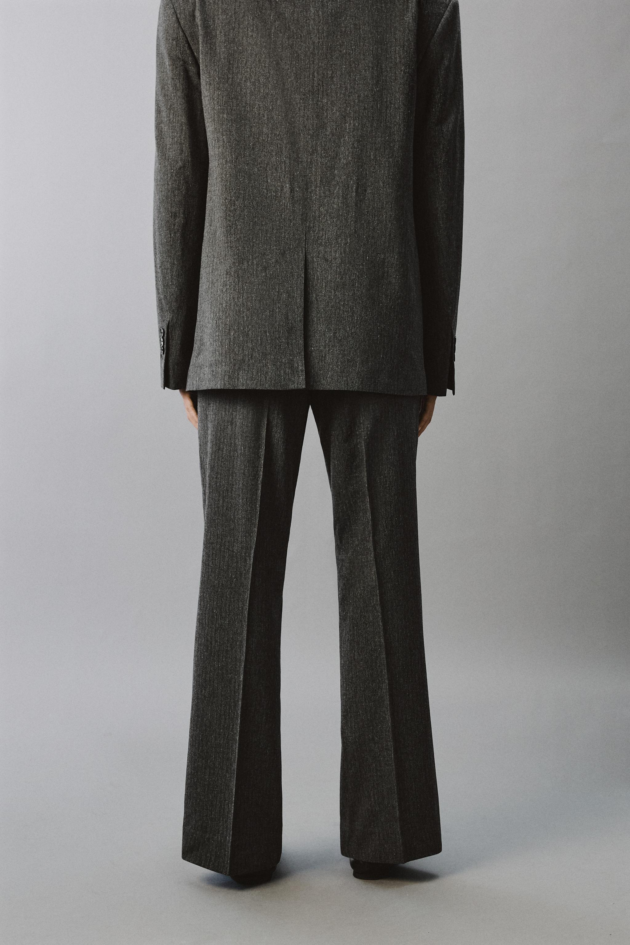 PINSTRIPE SUIT PANTS